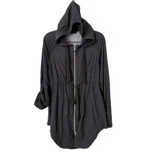 Lululemon Hooded Rolled Sleeve Lightweight Long Jacket